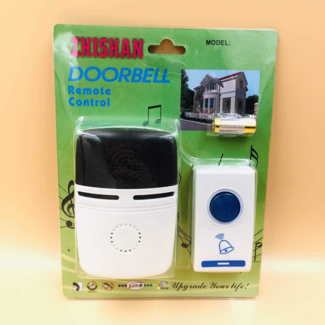 Wireless remote control of famous music optional doorbell