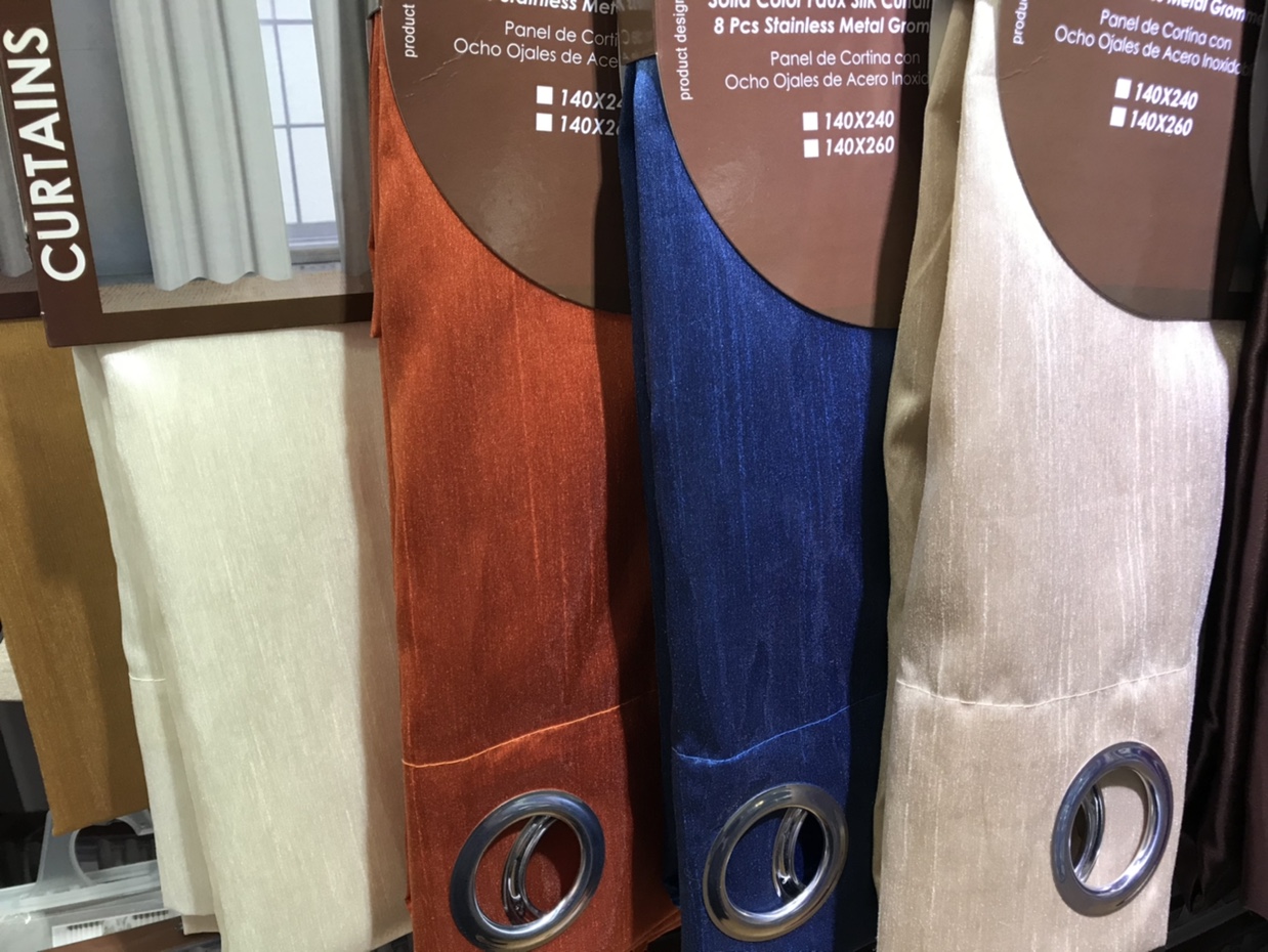 Imitation duplex curtains