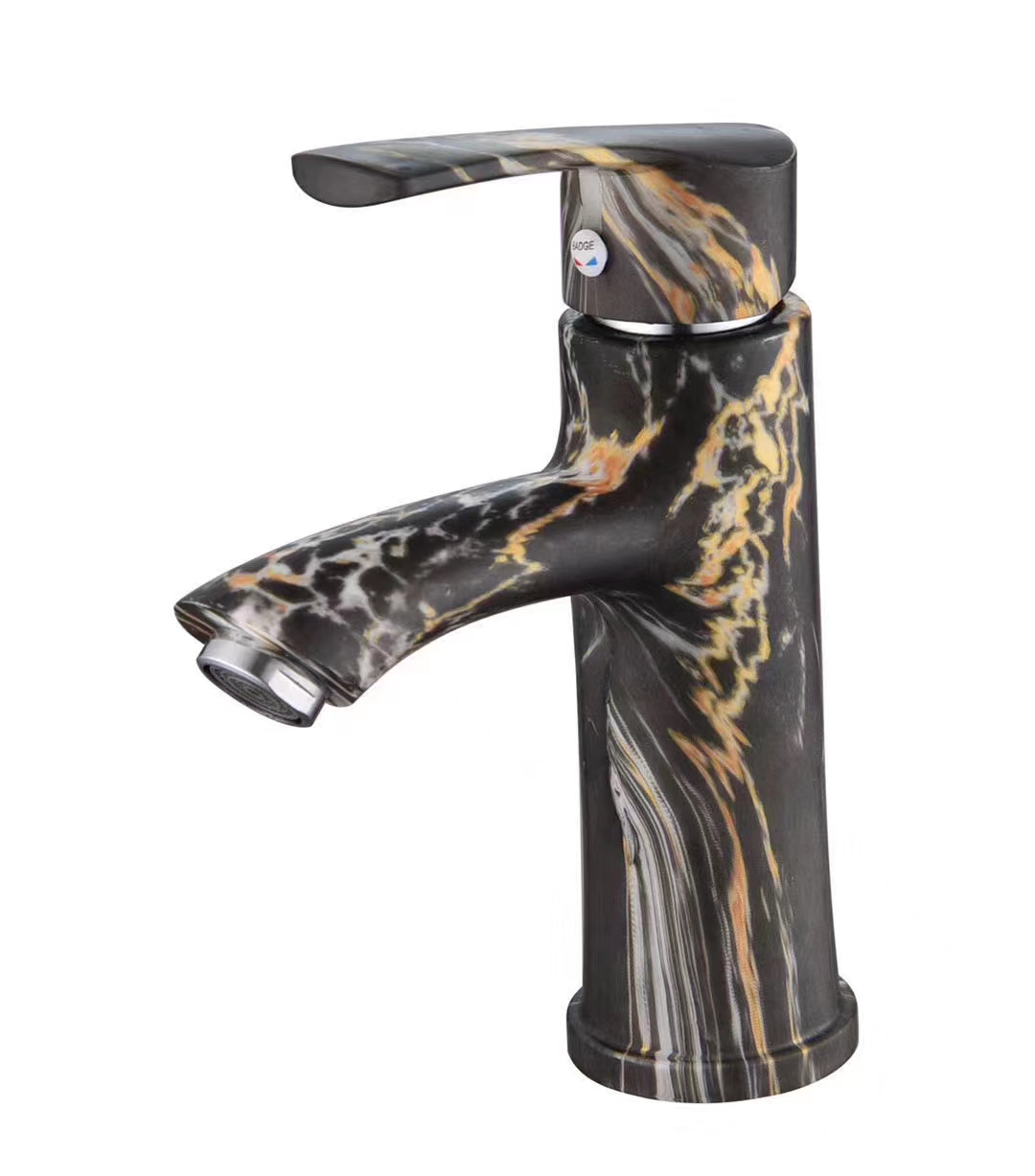 ABS high-legged hot and cold water faucet