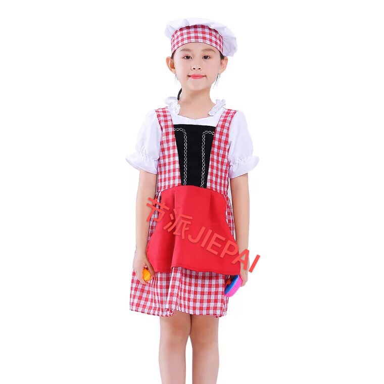 儿童表演服/职业装白底实物图