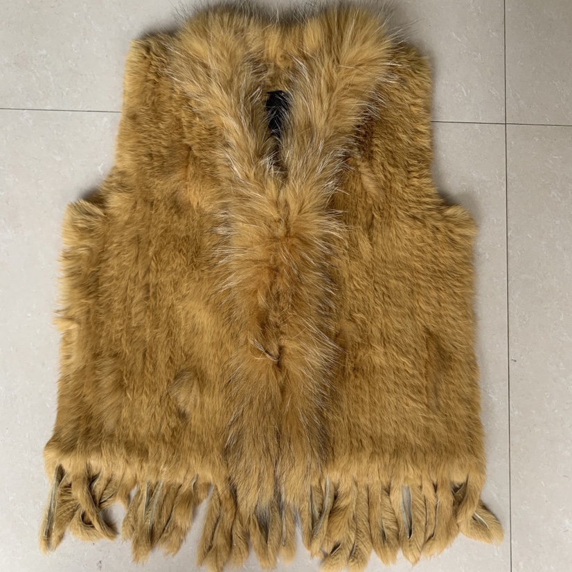 Rabbit Hair Vest undefined