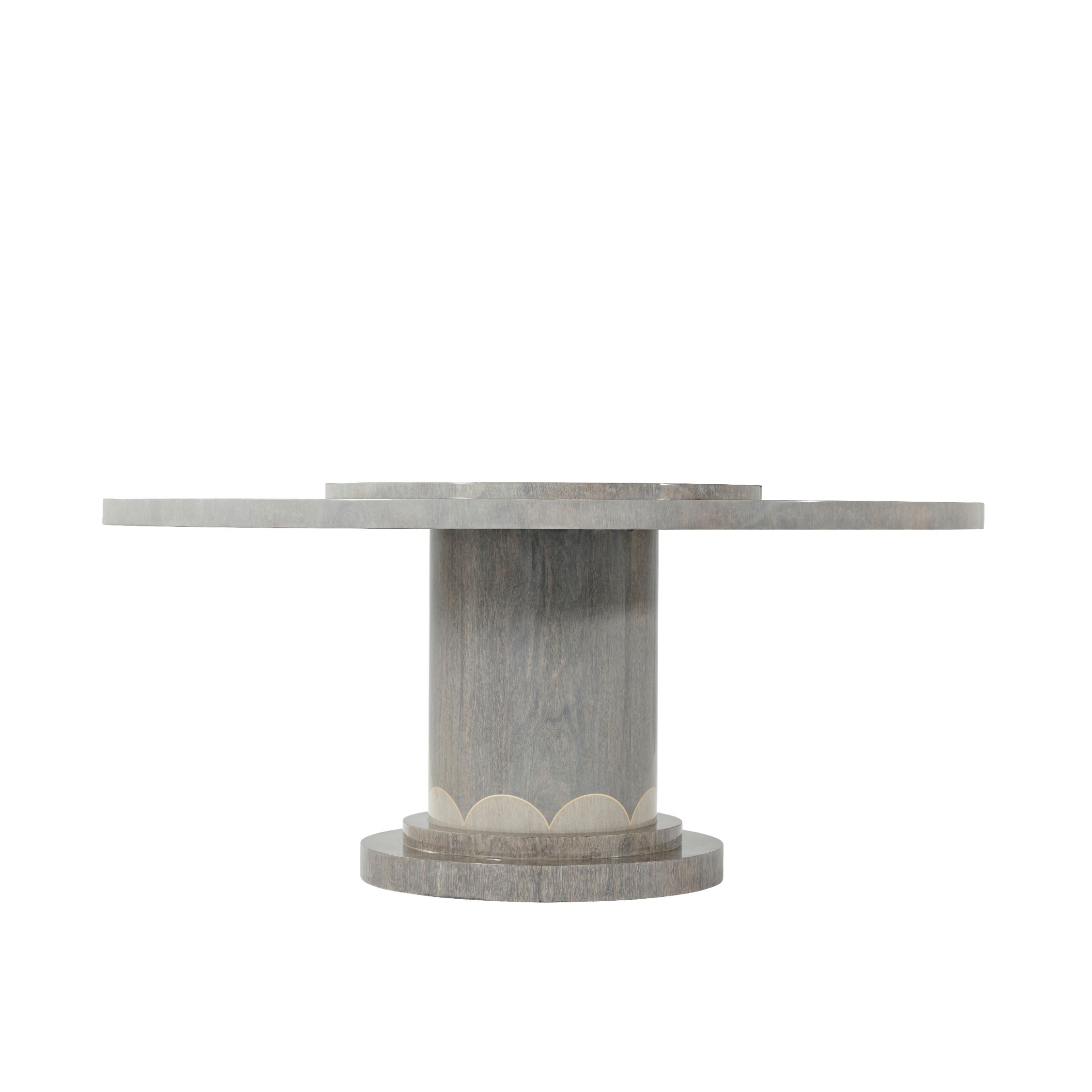 Theodore Alexander Round Dining Table + Turntable Jd54011 details Picture