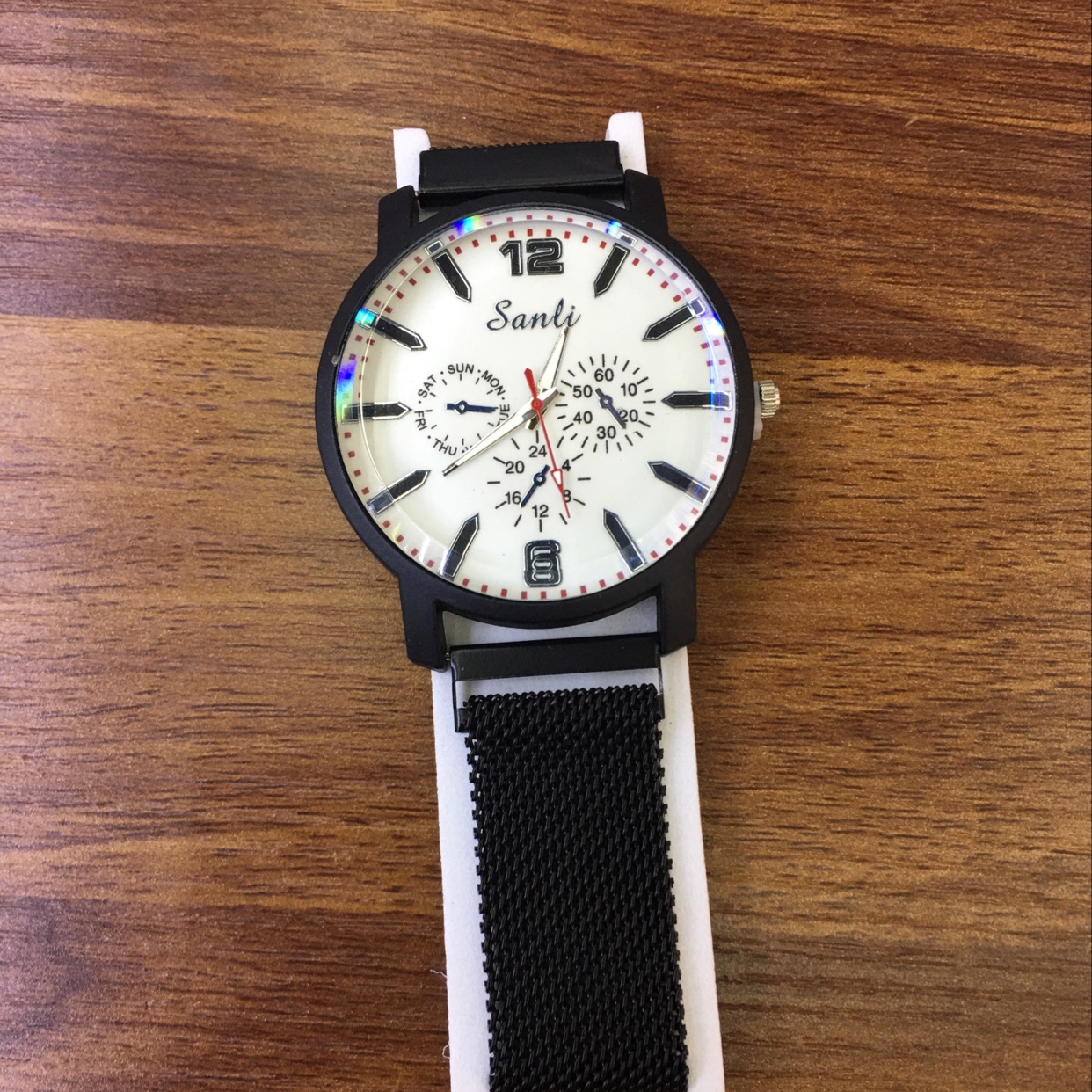 Men's Black Milan fashion watch thumbnail