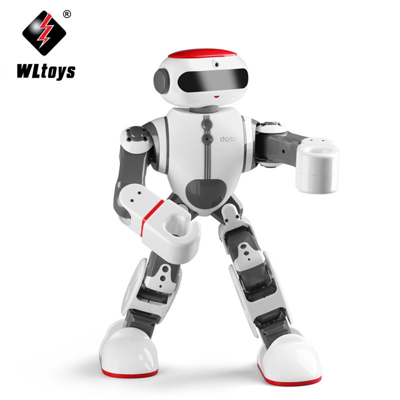 Weili F8dobi, a funny and intelligent entertainment robot, features multi-functional voice self-programming and dual versions of WIFI and Bluetooth. It is a one-piece dropshipping product