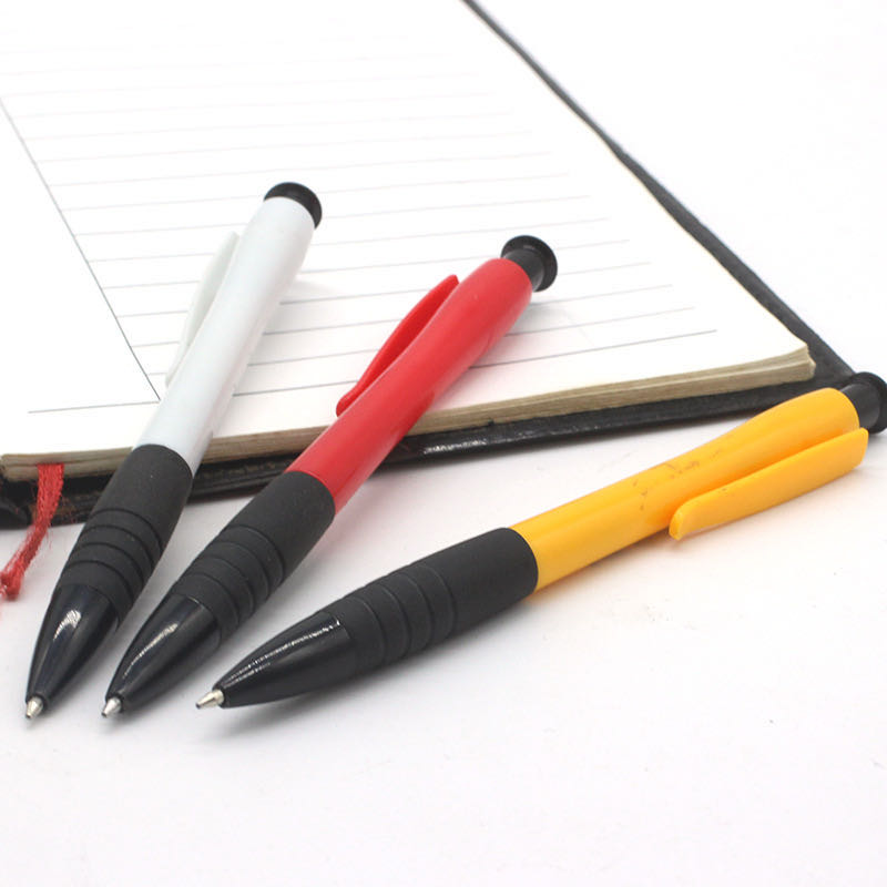 Plastic ballpoint pen Custom Advertising Pen Press Simple pen Creative Oil Pen Gift Pen Office stationery