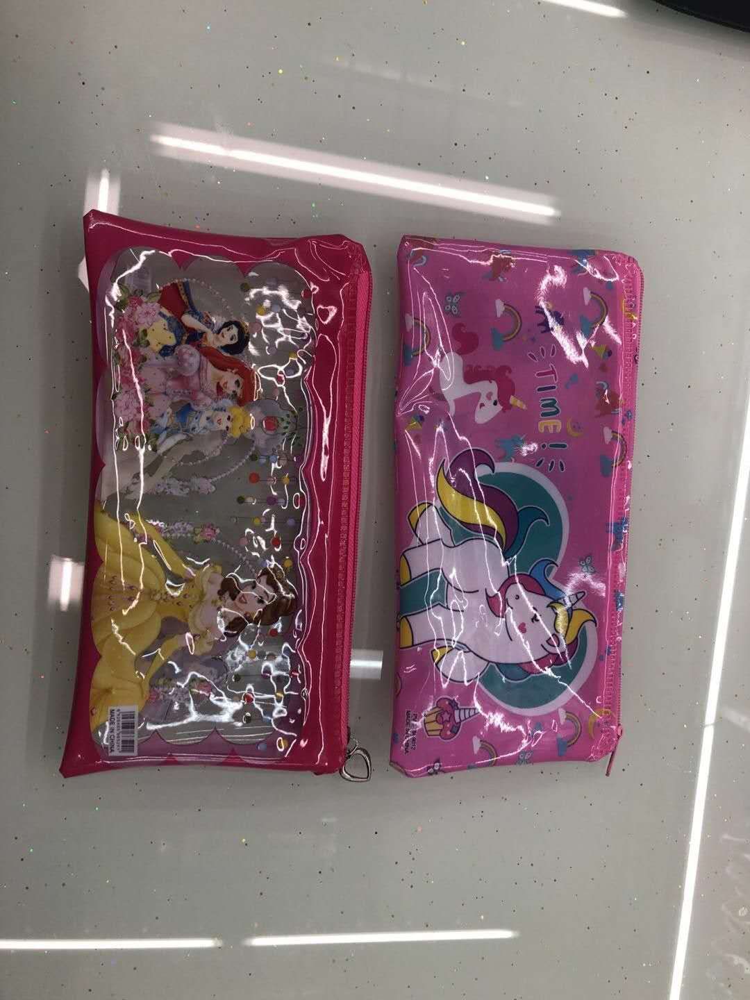 PVC transparent pencil case