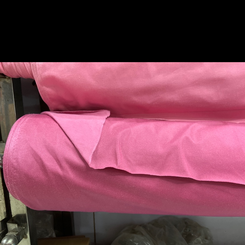 Pink suede velvet fabric clothing, handicrafts, decorations, shoes and hats are available in a variety of colors