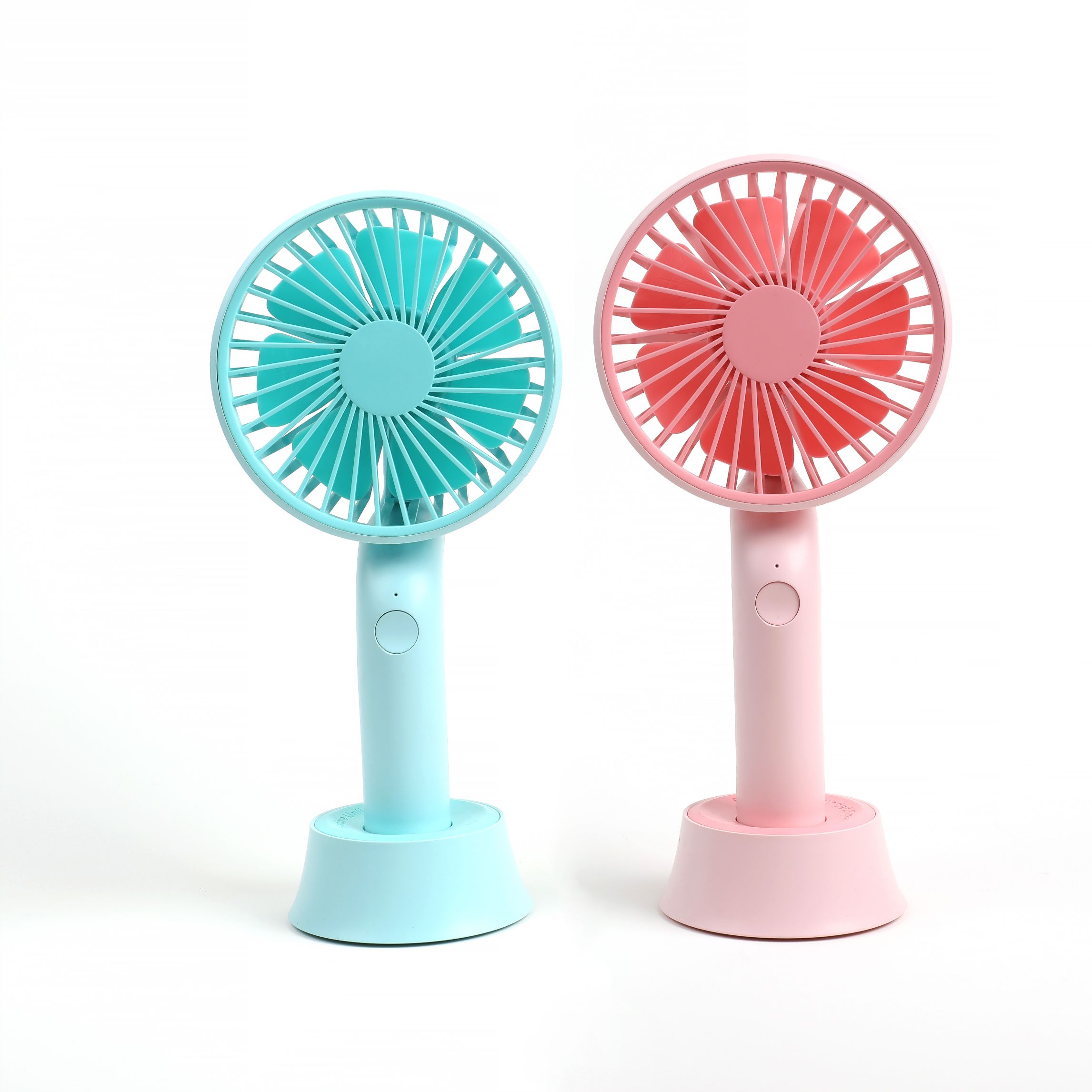 Hongjian manufacturers direct new handheld charging USB mini fan brushless motor advertising fan thumbnail