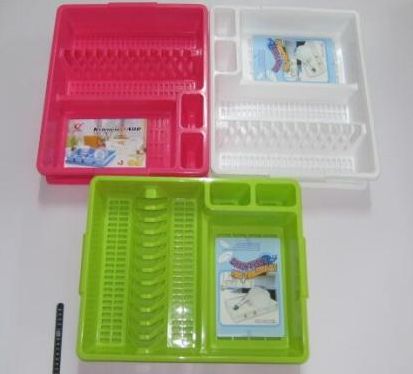 Plastic dish rack, draining rack, storage box and bowl rack, and shelving rack details Picture