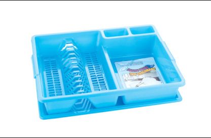 Plastic dish rack, draining rack, storage box and bowl rack, and shelving rack Application Scenario
