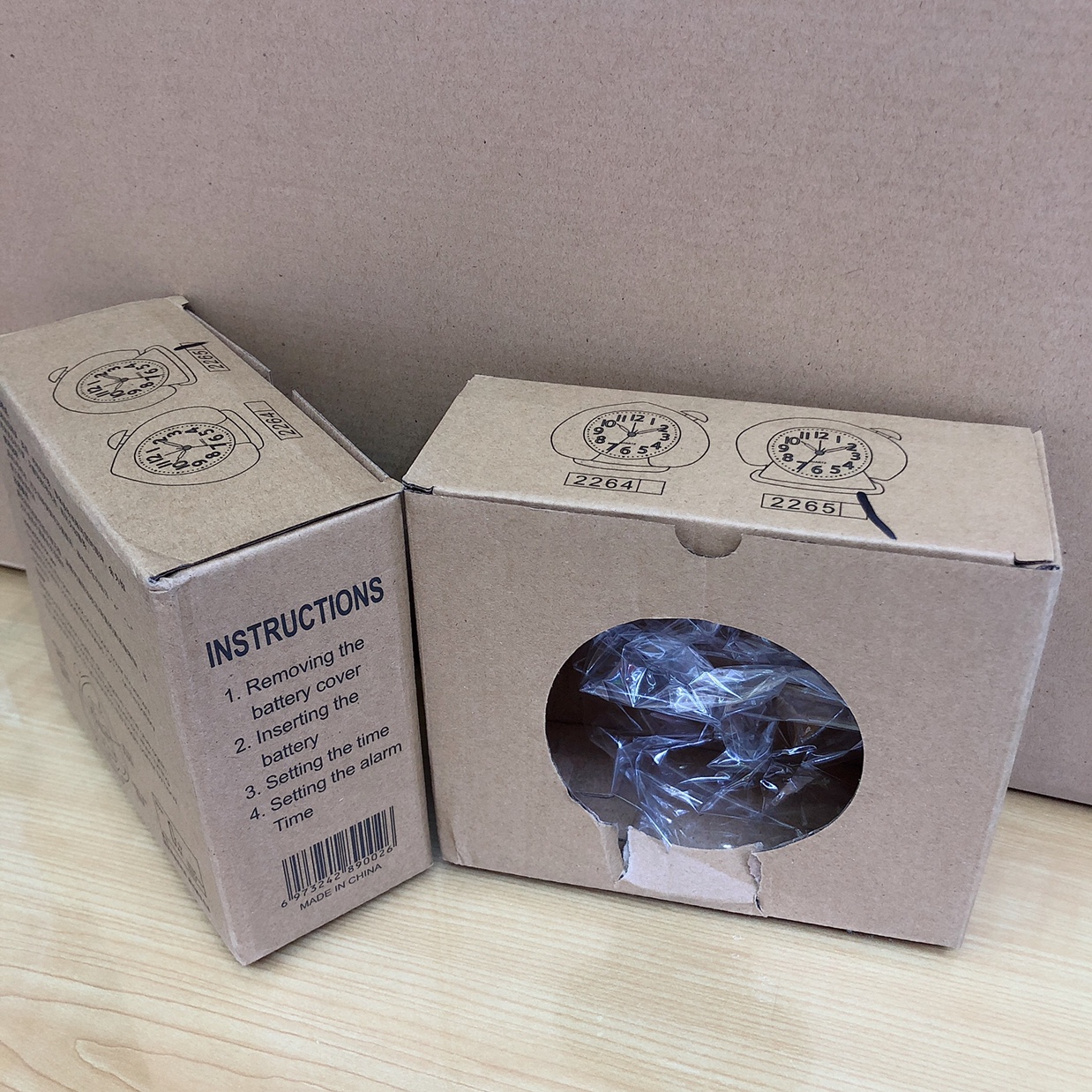 闹钟、台钟实物图