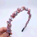 New Year's Bow Large Hair Band Cute Five Fu Hair Accessories Hair Rope Plus Label Head Circle Happiness, Peace And Health Five Fu In Place 3456789 Item Picture