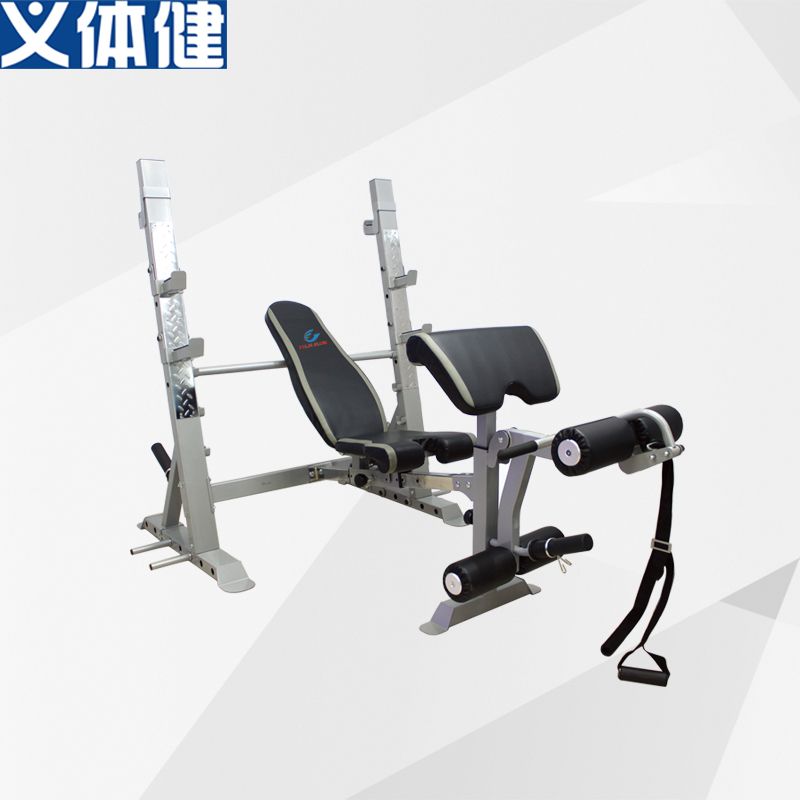 Hj-b062 advanced weight-lifting bed, bench press stand, multi-functional weight-lifting equipment and fitness equipment