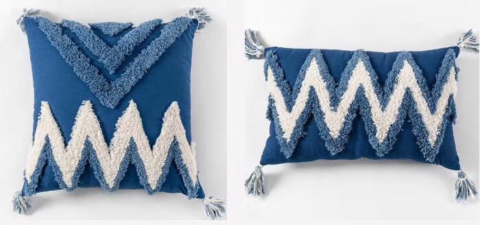 Tufted size combination