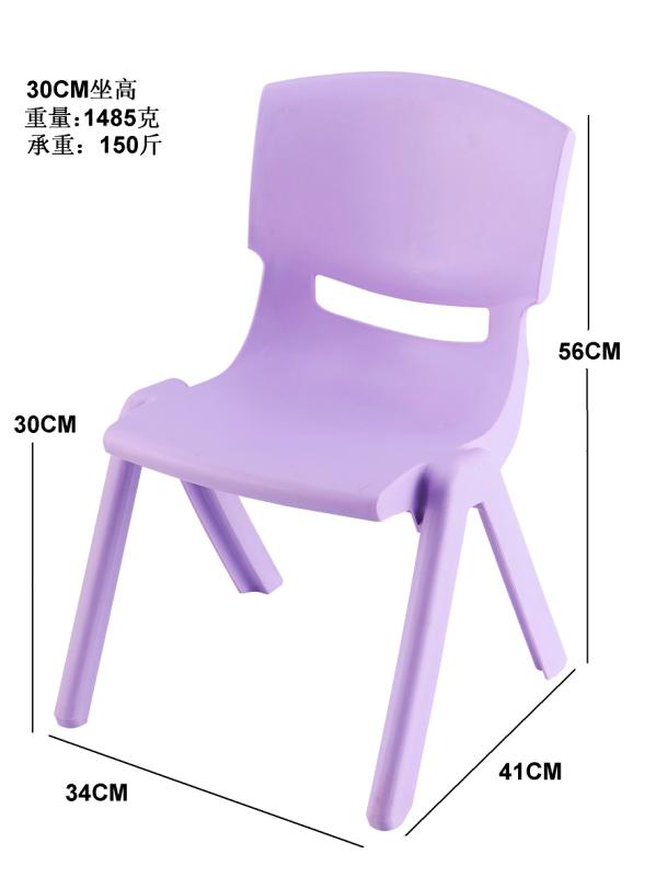 幼儿园椅子加厚塑料儿童靠背坐椅宝宝桌椅小孩凳子家用学生小板凳详情图4