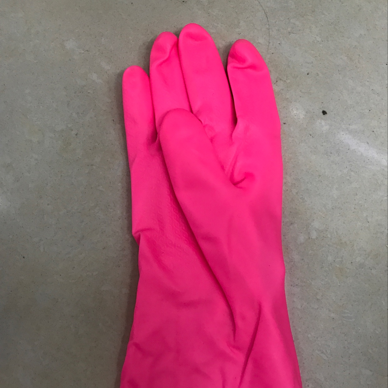 Short Cotton Leather Gloves