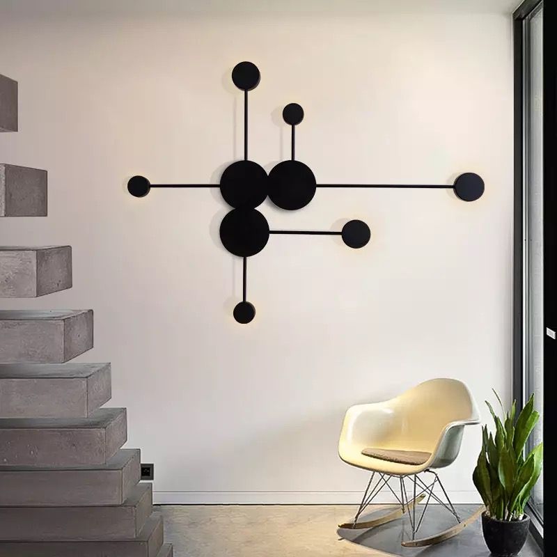 The bedroom lamp is simple and modern. The led ceiling lamp for the living room is warm, romantic and creative. It is a new Nordic lighting fixture in 2020 Specification image