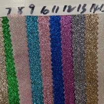 Blue non - woven gold fabric Christmas ornaments, clothing ornaments, headgear crafts fabric multi-color optional