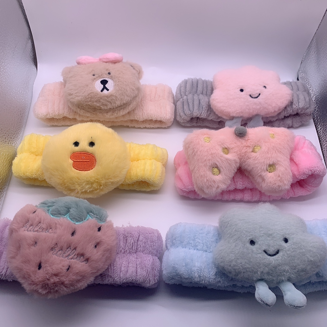 Cute plush hair band series
