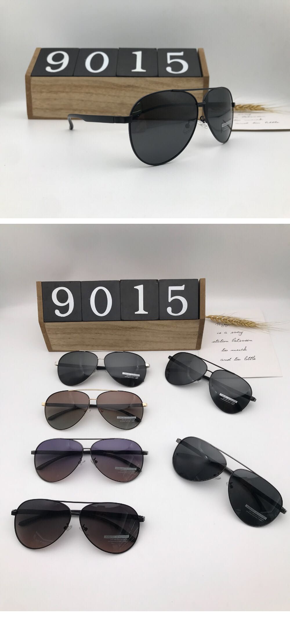 Polarized sunglasses 9015