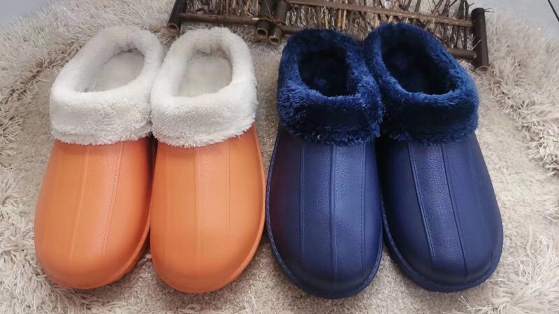 冬天加厚毛绒棉拖鞋男客厅卧室情侣家用居家鞋防滑保暖客人鞋北欧。产品图