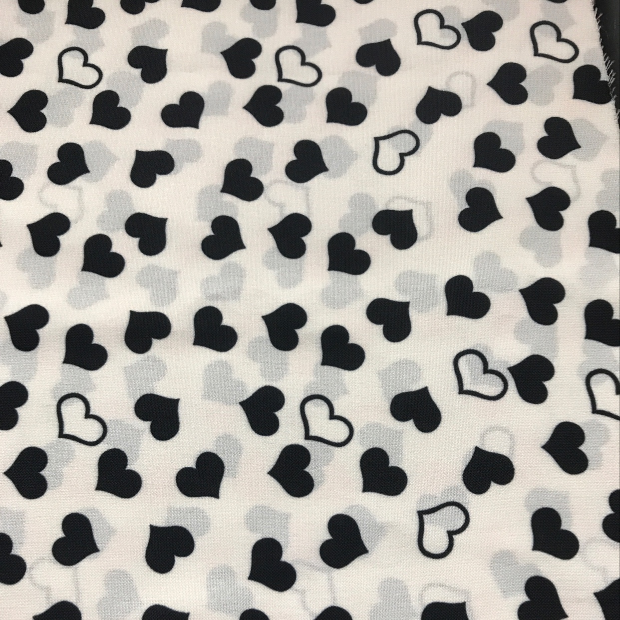 Mainstream Cloth Printing Material Spades With White Background