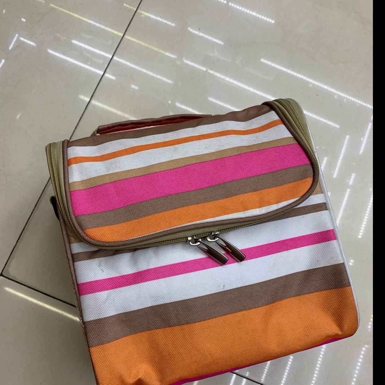 条纹牛津布保温冰包