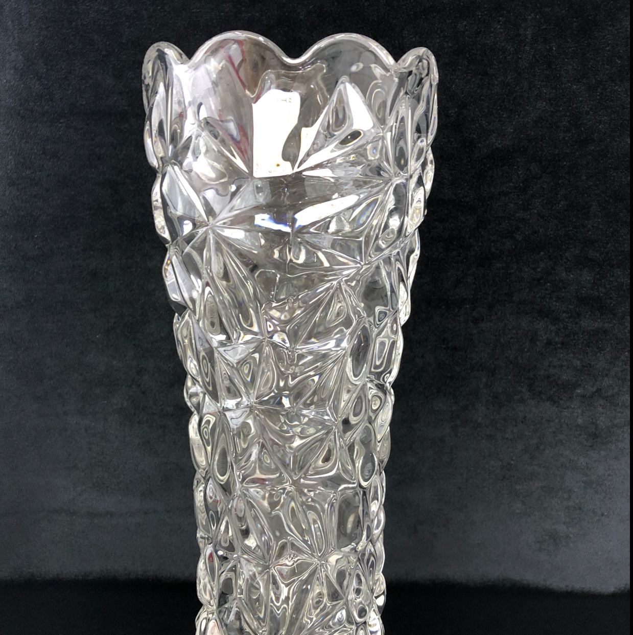 25 high flowered ice - grain vases thumbnail