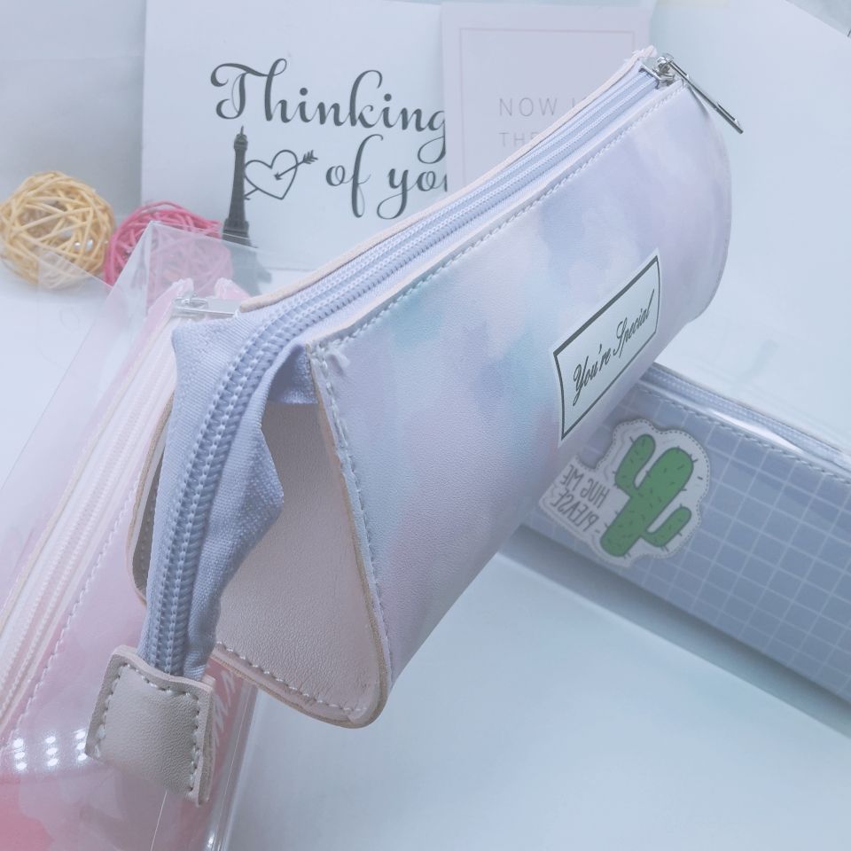 Hot new rectangular simple male and female students pencil bag student pencil case Specification drawing