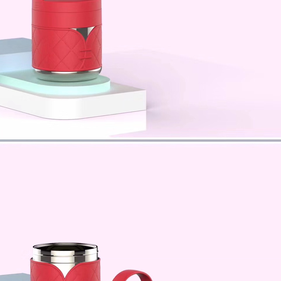 304 Vacuum heart-shaped small cotton-padded jacket pot 1.3L undefined