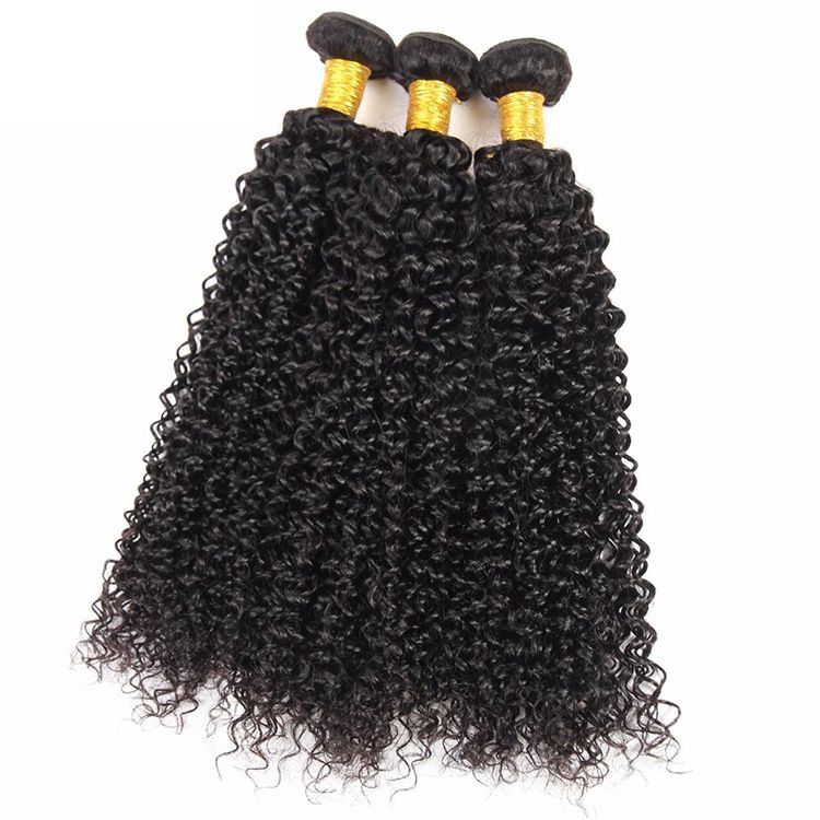 Kinky real person hair wig hot style
