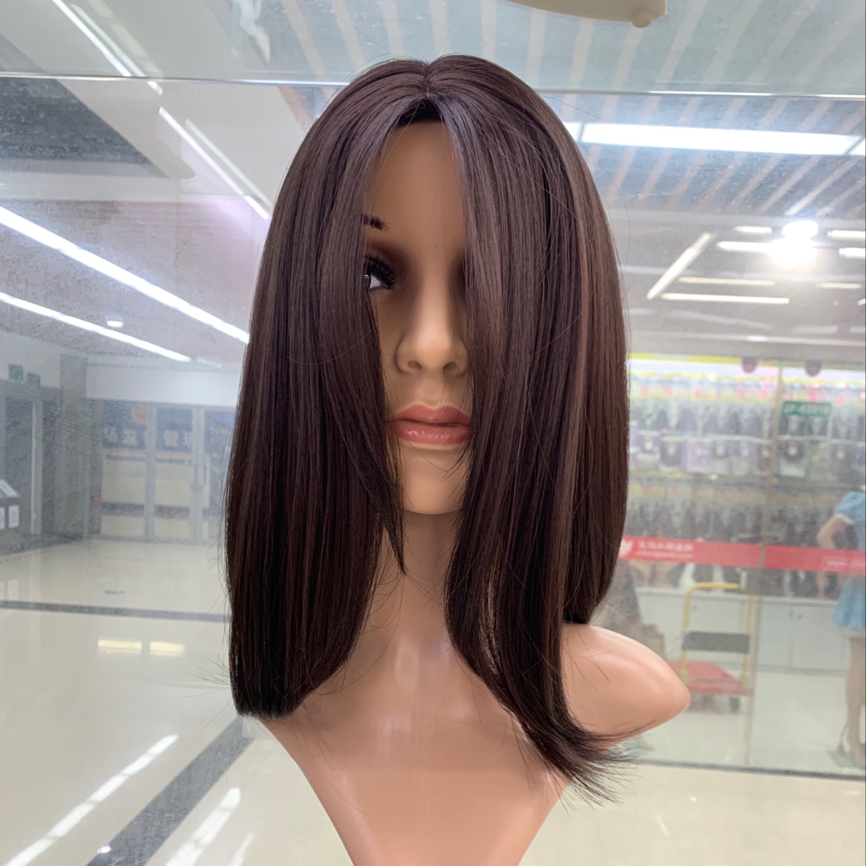 Matte high-temperature silk-screen paper mesh women's wig covers, simulated scalp wig covers, custom-made and wholesale