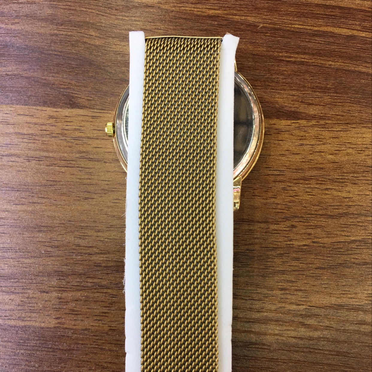Men's gold Milan fashion watch Specification image