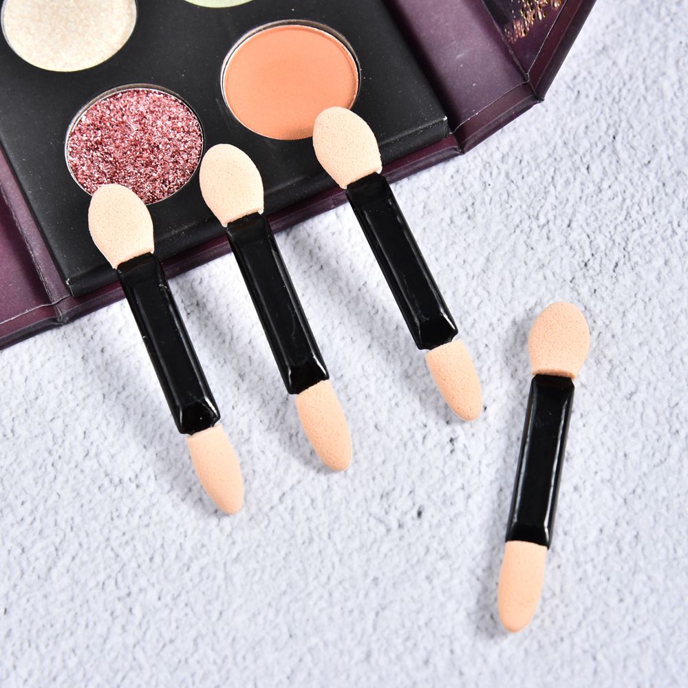 迷你便携双头眼影刷4CPS套装一次性美容工具详情图4