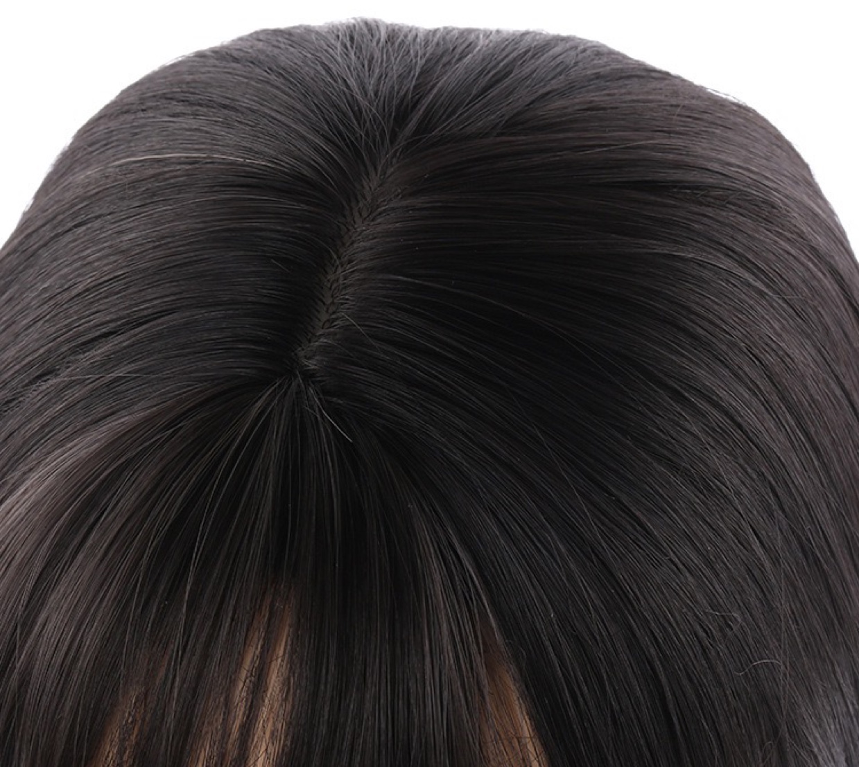 Rose net matte high-temperature silk upper section blackened wig cover, synthetic fiber silk simulation wig for women, custom-made undefined