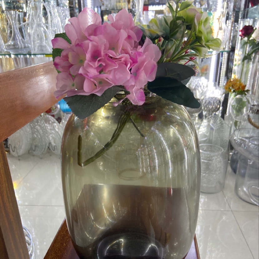 Direct sales, wholesale and retail of grey vases with European natural color craftsmanship from the manufacturer. For orders in stock, please consult details Picture