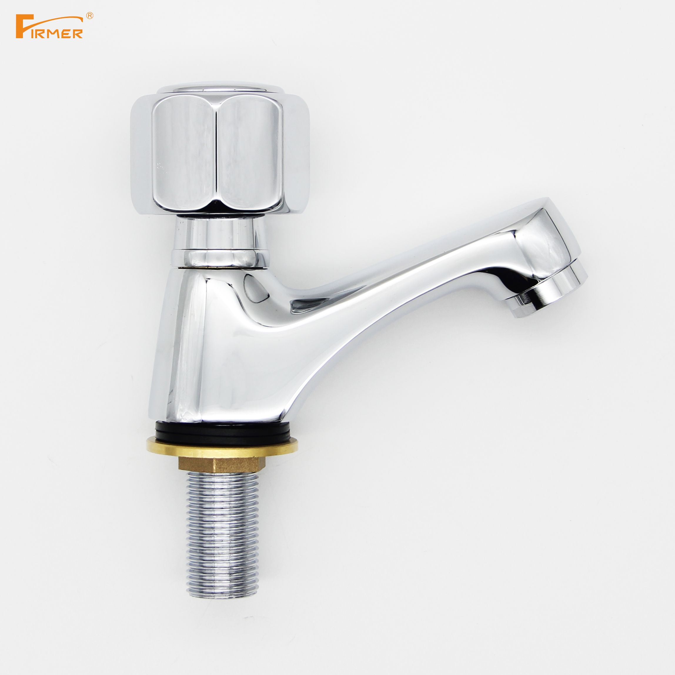 FIRMER household single-hole washbasin faucet, splash-proof hot and cold water faucet