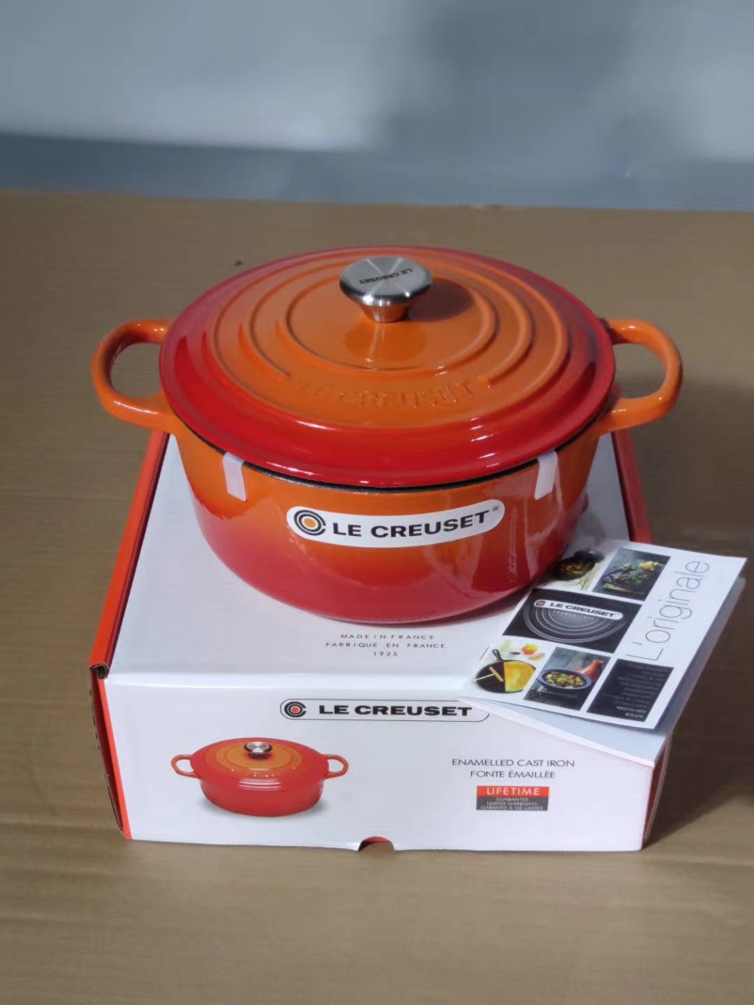 法国 Le Creuset 酷彩24厘米珐琅锅铸铁锅炖锅汤锅煮锅炒锅多用锅详情图7