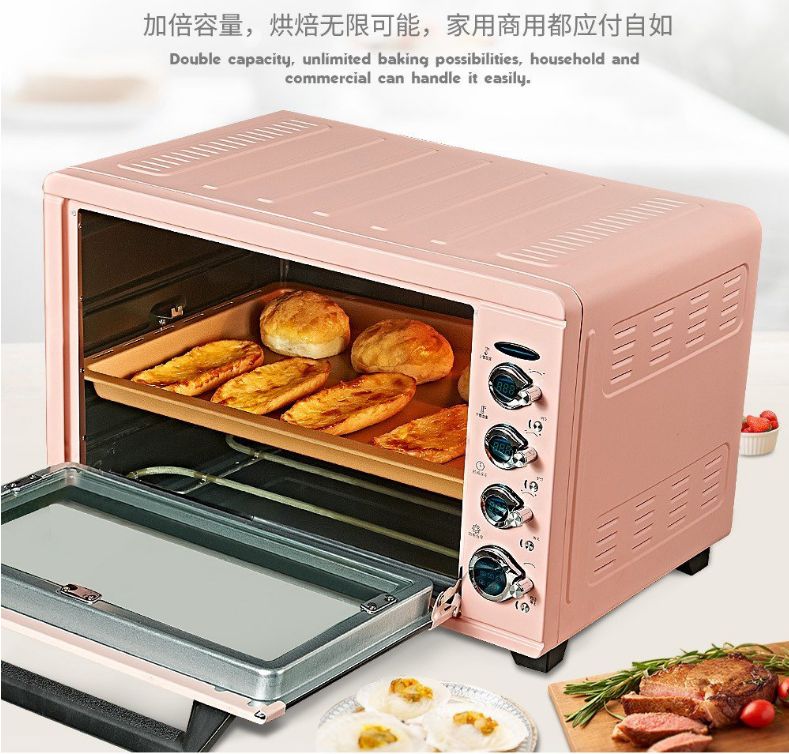 60L household fully automatic electric oven for baking, intelligent multi-functional electronic large-capacity cake bakery detail image 4
