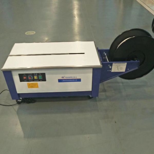 Guangdielin fully automatic strapping machine, Express carton strapping machine, plastic tape hot melt strapping machine, semi-automatic strapping machine details Picture