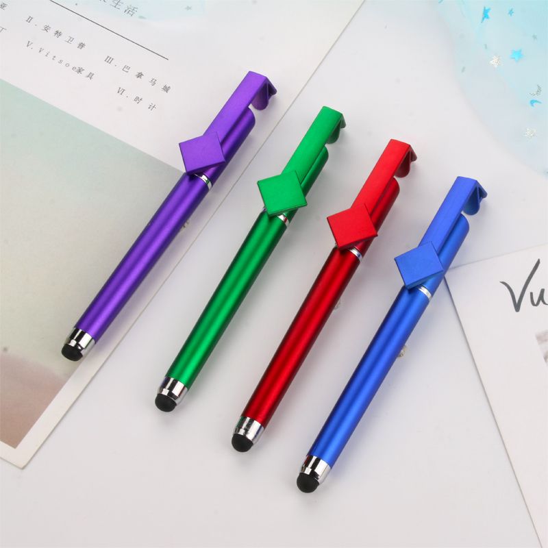Capacitive Neutral pen Mobile phone stand Touch capacitive signature pen office can customize LOGO neutral pen for students