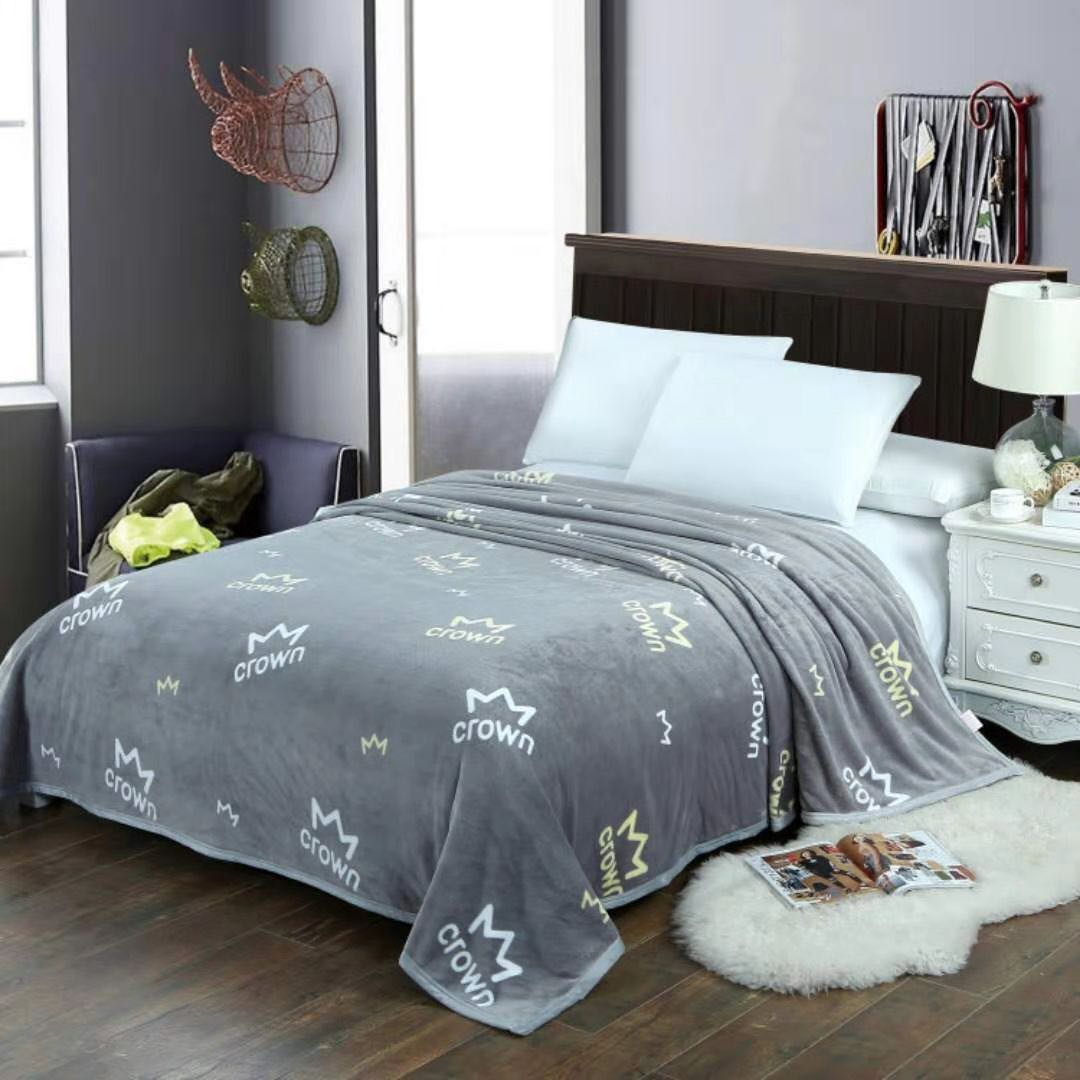 Printed Flannel Flannel Blanket Blanket Cover Blanket Sheet details Picture