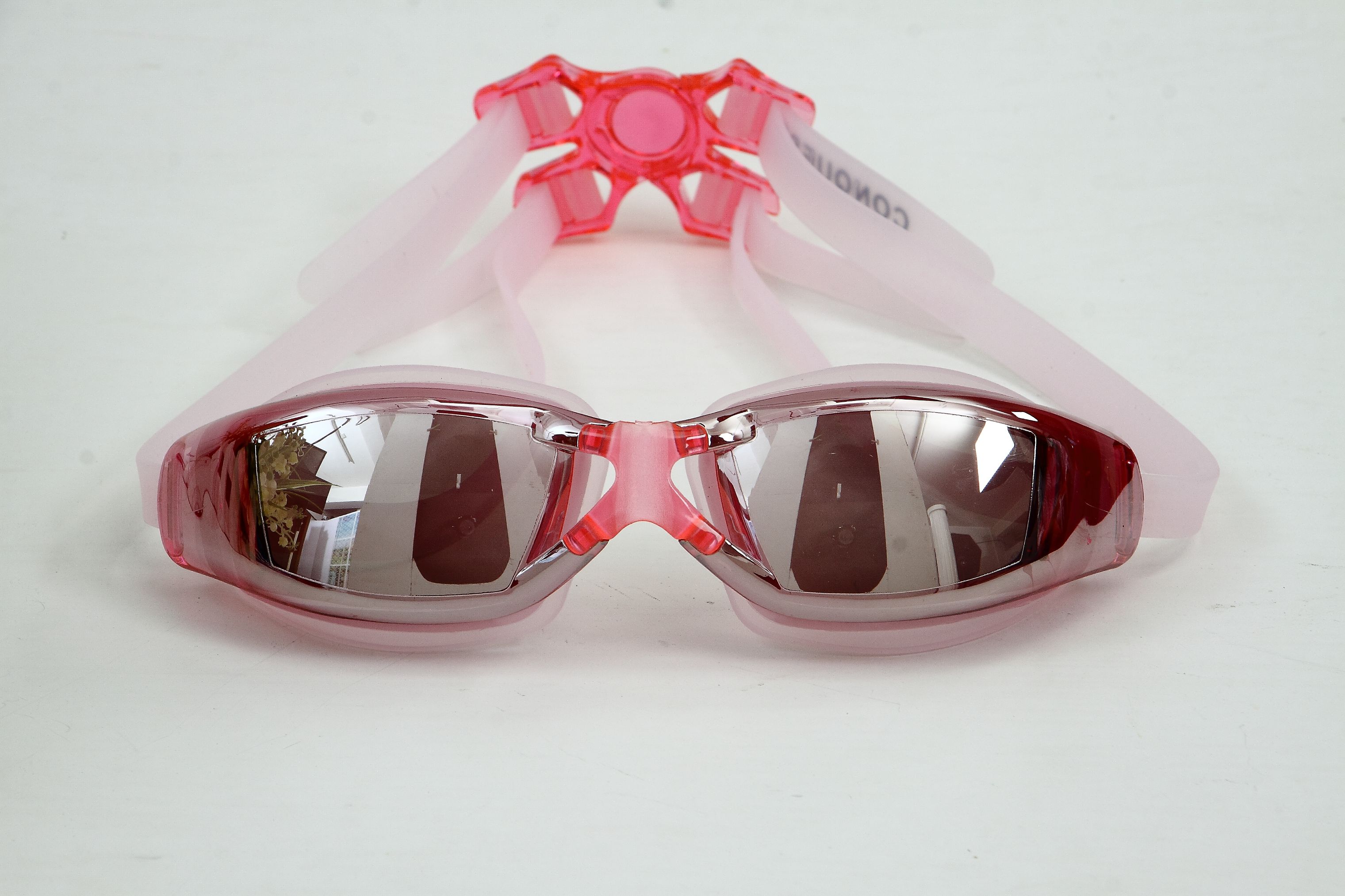 Bo Lu genuine quality swimming goggles anti-fog swimming goggles electroplating enhanced BL9011M swimming goggles swimming accessories pink
