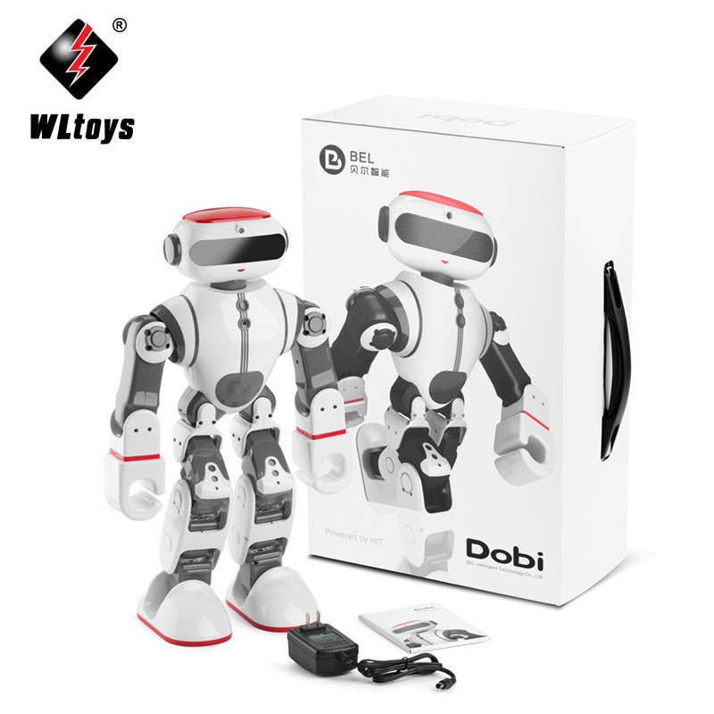 Weili F8dobi, a funny and intelligent entertainment robot, features multi-functional voice self-programming and dual versions of WIFI and Bluetooth. It is a one-piece dropshipping product Item Picture