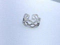 A retro Thai silver ring with an open tone, the same style of ring, versatile and personalized Xinmingyang jewelry Application Scenario