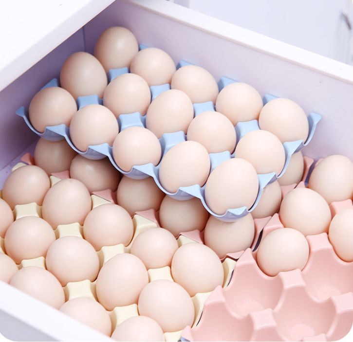 35823 caja de almacenamiento de huevos de plástico kitchen freezer caja de huevo inquebrable Specification image