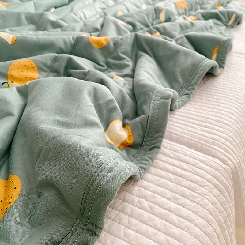 Class A Knitted Cotton Summer Quilt (Alias Baby Cotton Summer Quilt) full figure