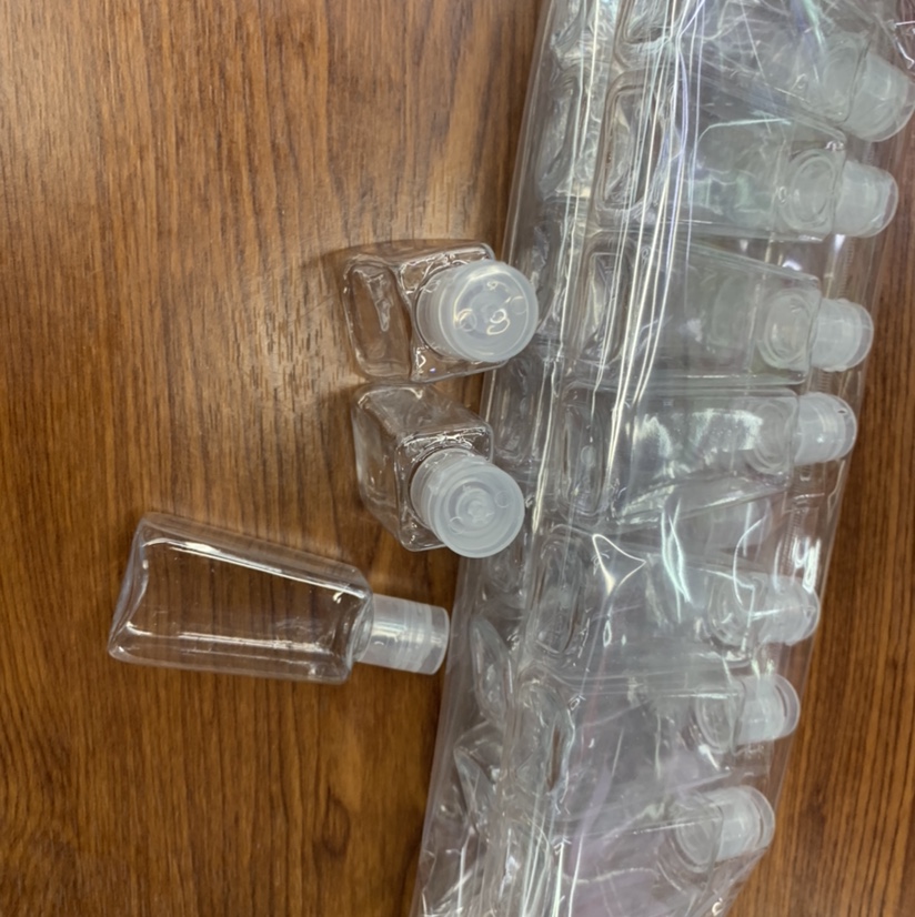 30ML免洗洗手液瓶便携装儿童洗手液瓶梯形瓶Pet瓶子