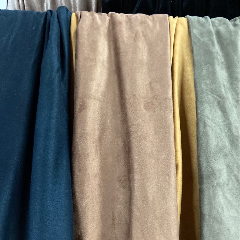 Coffee Color Double-Sided Suede Velvet Material Clothing Crafts Ornaments Shoes And Hats Multi-Color Optional