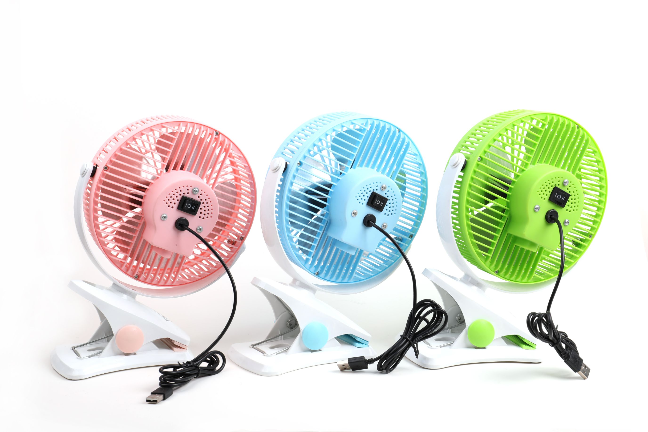 Factory direct sales of 8-inch desktop USB direct charging small fans detail image 2